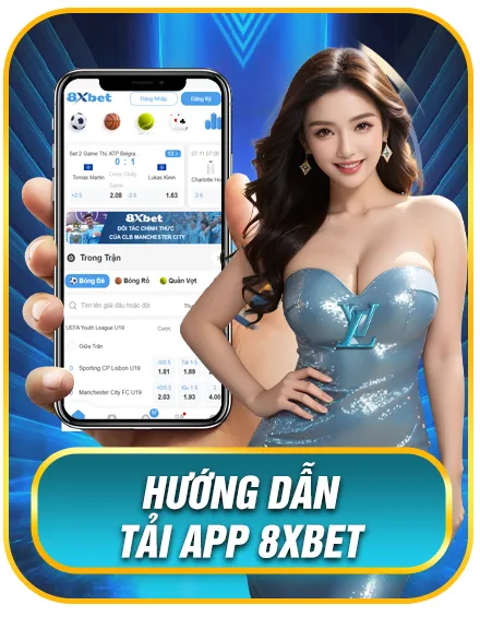 icon hướng dẫn tải app 8xbet